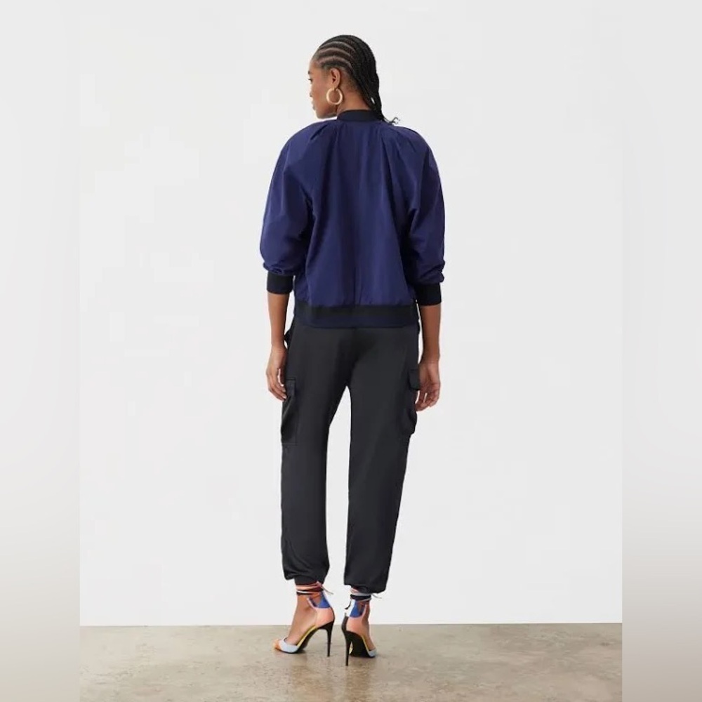 GSTQ Convertible Baseball Jacket Cape Size small  In Midnight . - Picture 16 of 16